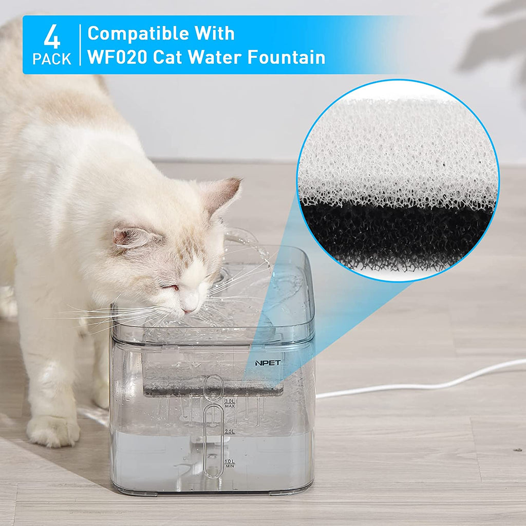 Cat Dog Water Fountain (Replacement Filters for WF020TP)